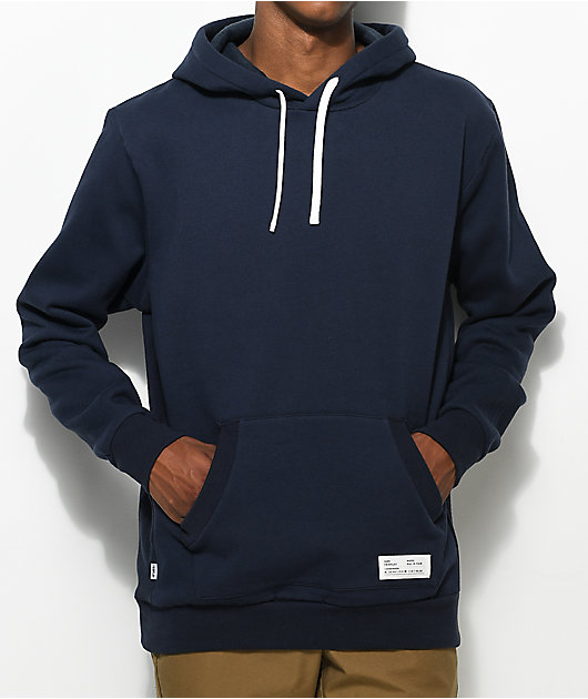 navy zip up hoodie