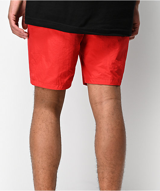 Fairplay Cardi Red Nylon Shorts