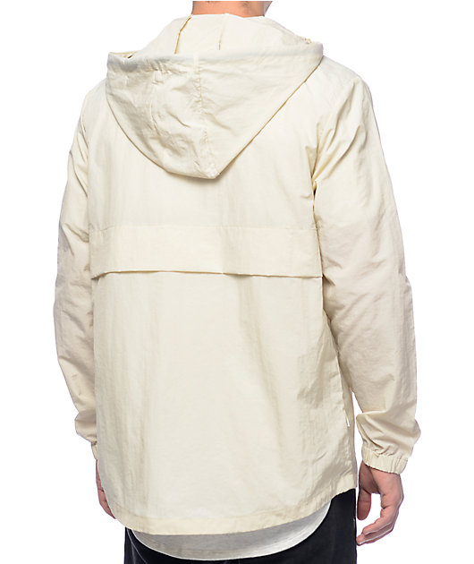 cream anorak jacket
