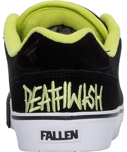 Fallen Shoes x Deathwish Slash Black 