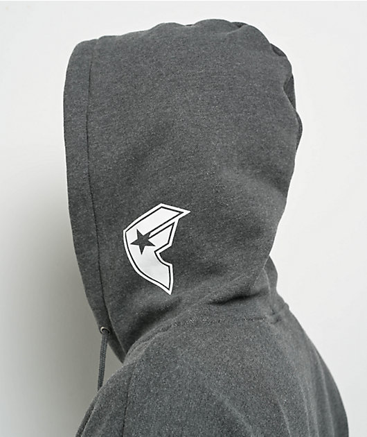 Famous Stars & Straps BOH Grey Zip Hoodie