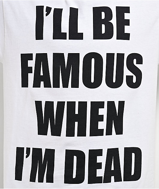 Famous Stars & Straps Dead Famous White T-Shirt