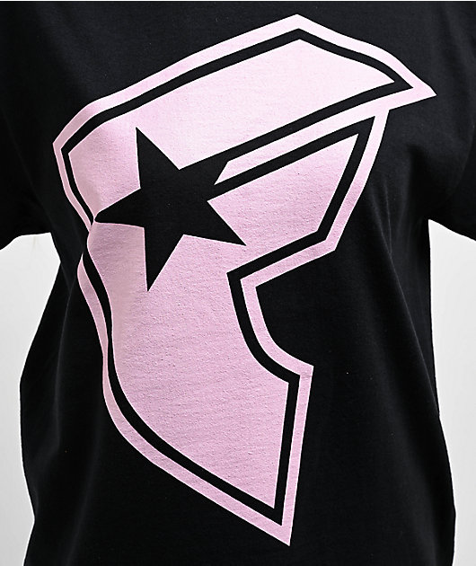 Famous Stars & Straps BOH Black & Pink T-Shirt | Zumiez