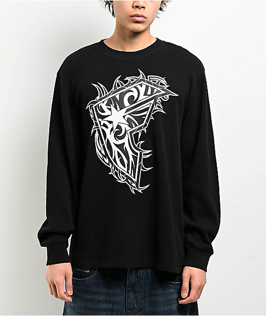 Famous Stars & Straps BOH Black Thermal Long Sleeve T-Shirt | Zumiez