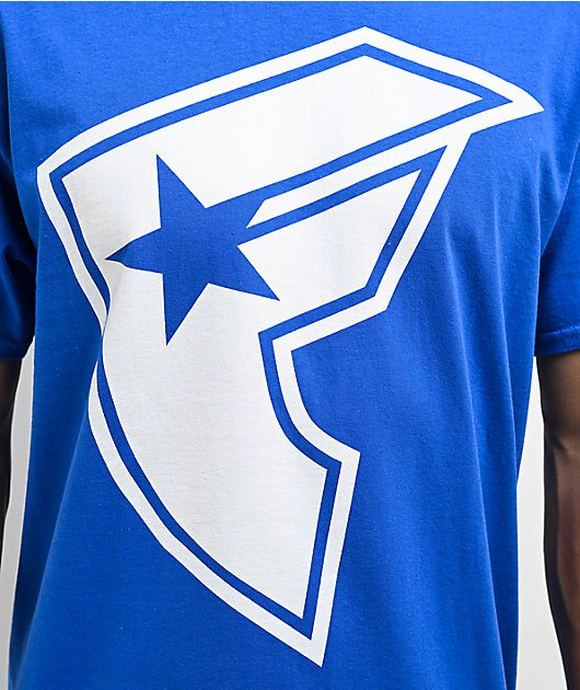 Famous Stars & Straps BOH Blue T-Shirt | Zumiez Famous Stars & Straps BOH Blue T-Shirt | Zumiez