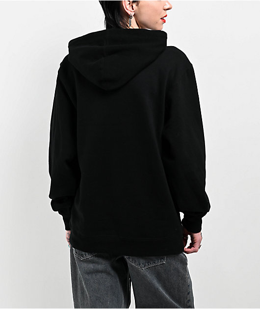 Famous Stars & Straps BOH Rhinestone Black Hoodie | Zumiez