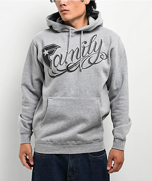 Famous Stars & Straps Family Grey Hoodie | Zumiez