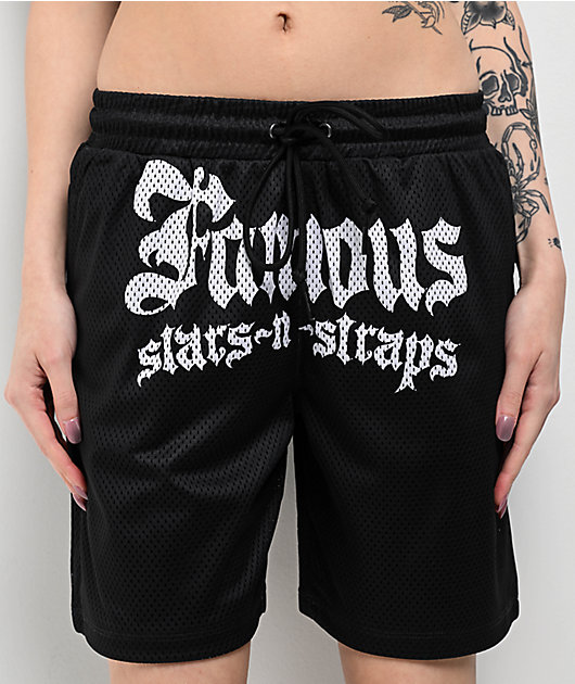 Famous Stars & Straps Thuggish Black Mesh Shorts | Zumiez