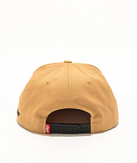 Fasthouse Call Us! Brown Snapback Hat