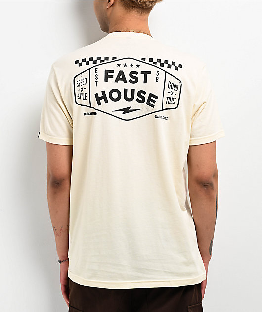 Fasthouse Station Natural T-Shirt