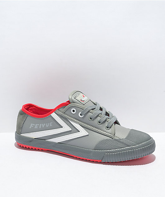 Feiyue x Staple OG Pigeon Grey & White Shoes