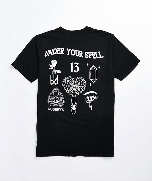 Femmemute Under Your Spell Black T-Shirt