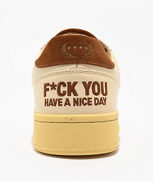 Field Grade FG1 Low Have A Nice Day Beige Shoes