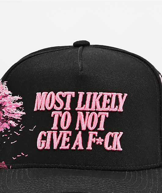 Field Grade Most Likely Black Snapback Hat