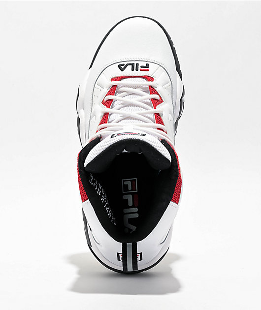 Black white and red filas best sale