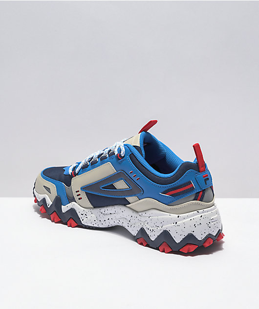 Fila Oakmont Navy Silver Birch Blue Shoes Zumiez