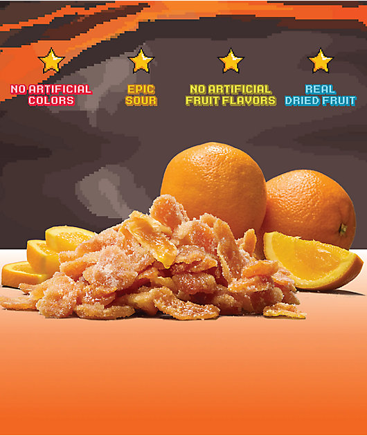 Final Boss Sour Level 4 Orange Fruit Candy