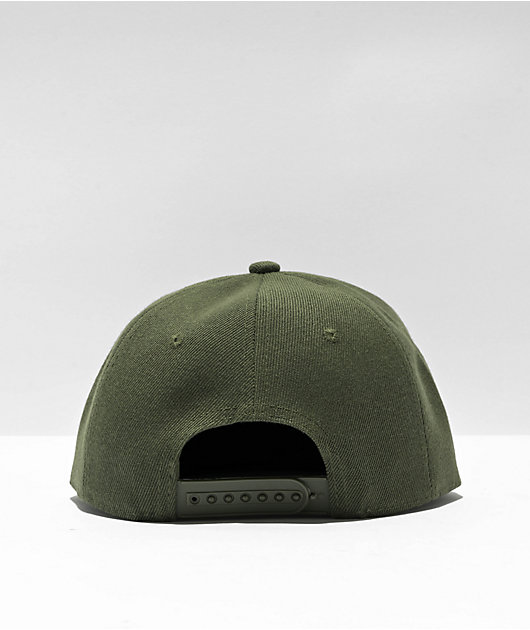 Findlay Crown Point Olive Snapback Hat