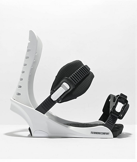 Fix Payday White Snowbord Bindings 2023