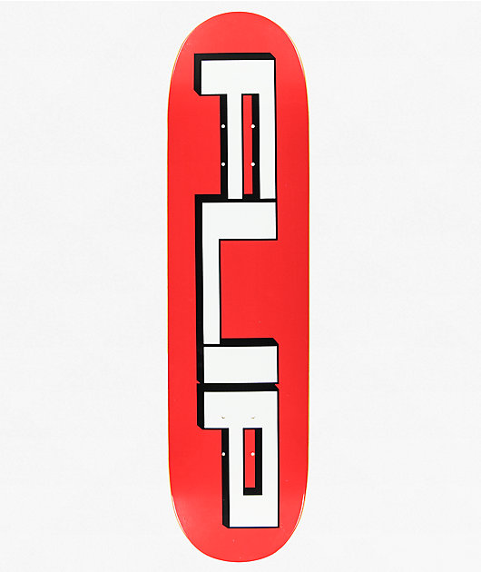 Flip Squared Logo 8.0" Skateboard Deck