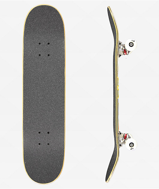 Flip Team HKD Rasta 7.87" Skateboard Complete