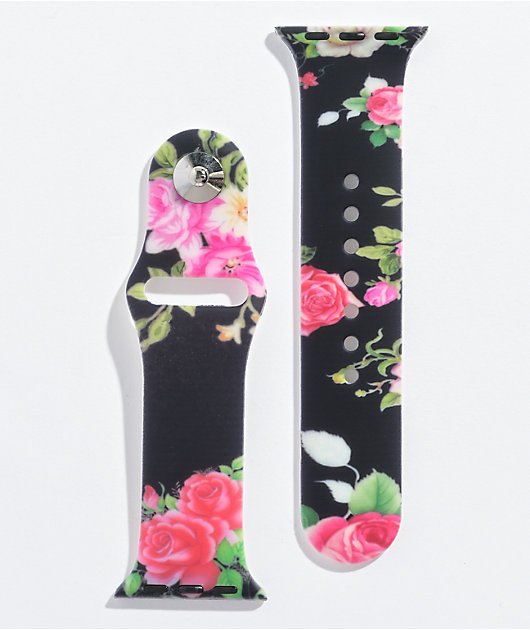 Floral correa para reloj inteligente de 38 mm