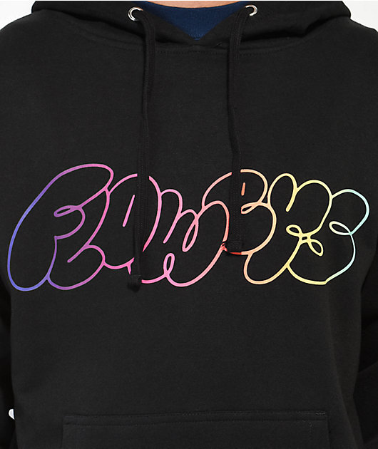 Flowers on sale hoody black