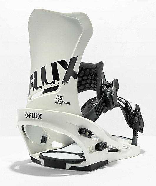 Krachtig Sortie Ademen Flux DS White Snowboard Bindings 2023