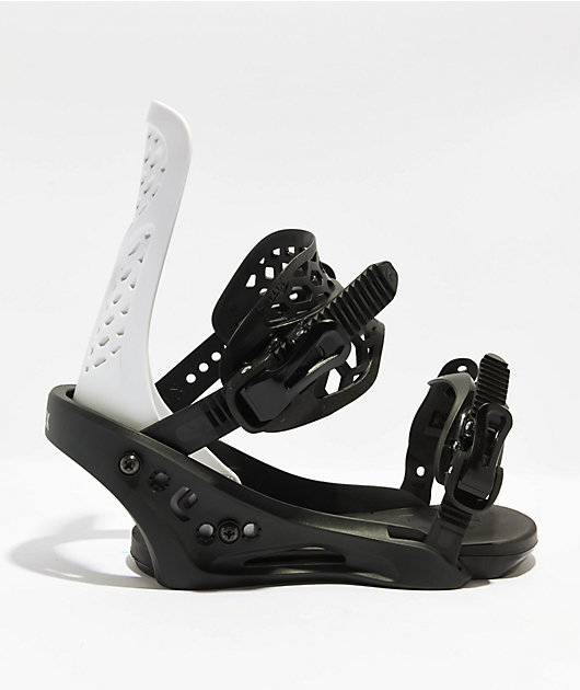 Flux PR White Snowboard Bindings