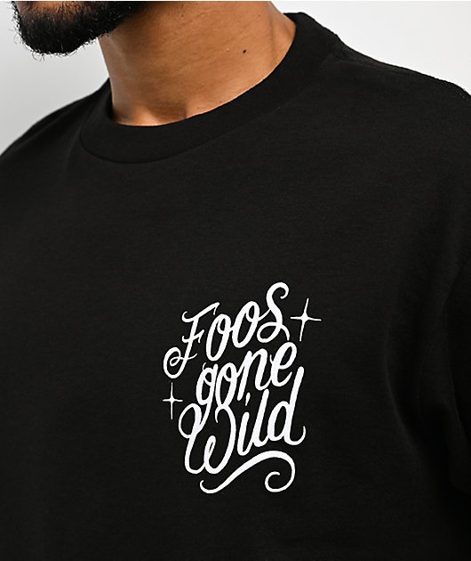 Foos Gone Wild Flash Black T-Shirt