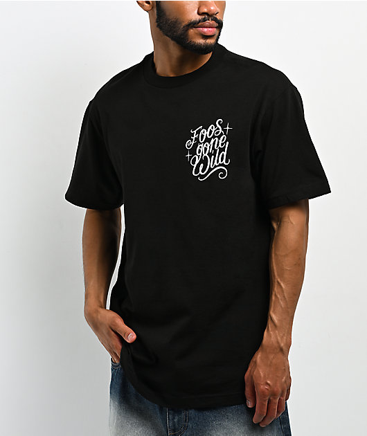 Foos Gone Wild Flash Black T-Shirt