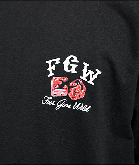 Foos Gone Wild I Win Black T-Shirt