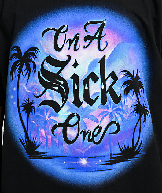 Foos Gone Wild On A Sick Foo Sumer Black T-Shirt