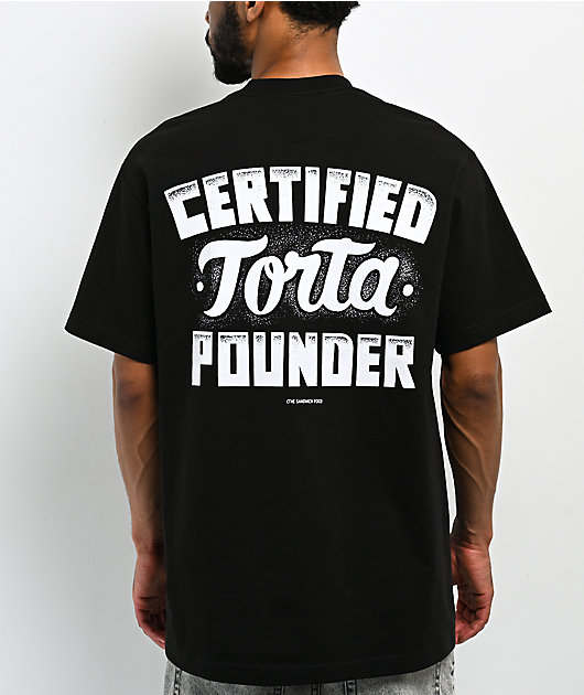 Foos Gone Wild Torta Pounder Black T-Shirt