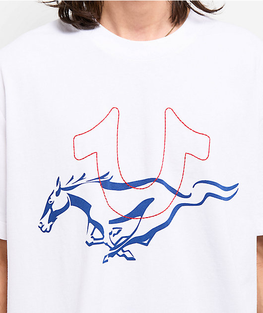 Ford x True Religion Logo White T-Shirt