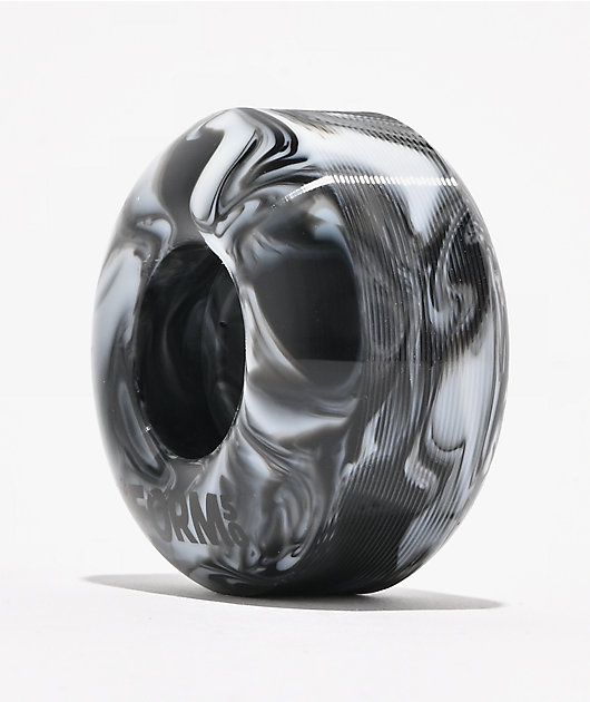Form 103a Black & White Swirl Skateboard Wheels