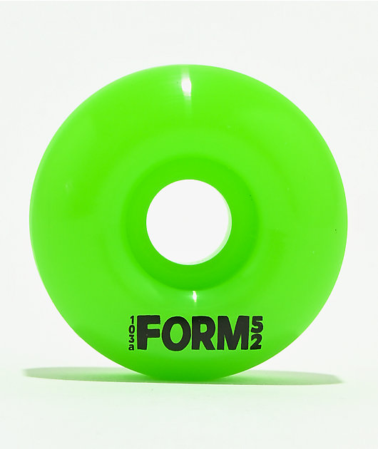 Form 103a Neon Green Skateboard Wheels