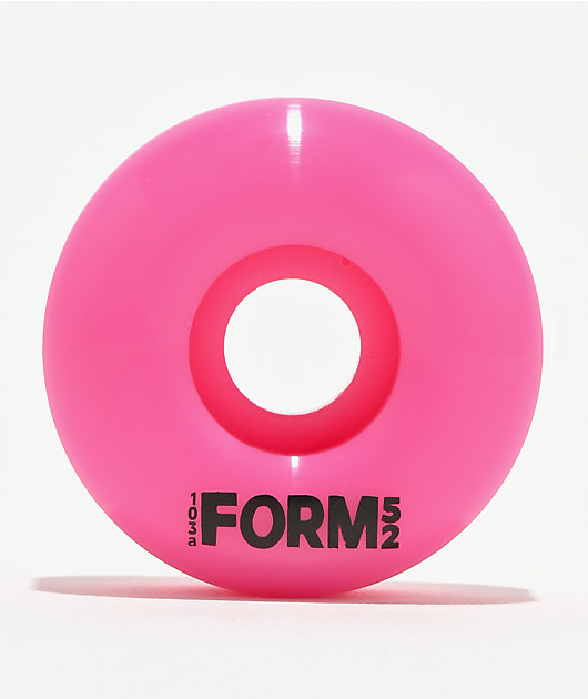 Form 103a Neon Pink Skateboard Wheels
