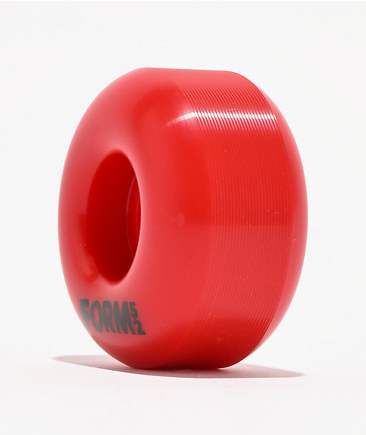 Form 103a Red Skateboard Wheels