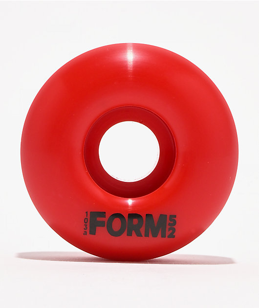 Form 103a Red Skateboard Wheels