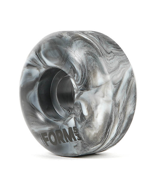 Form Black & White Swirl 53mm 103a Skateboard Wheels