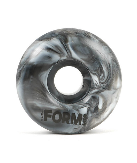 Form Black & White Swirl 53mm 103a Skateboard Wheels