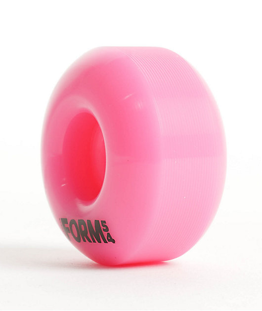 Form Neon 54mm 103a Pink Skateboard Wheels