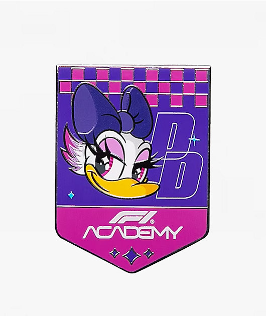 Formula 1 x Disney Daisy Crest Enamel Pin