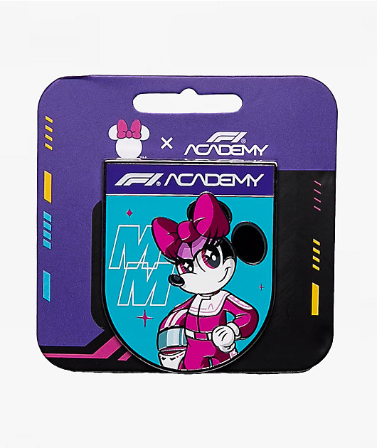 Formula 1 x Disney Minnie Crest Enamel Pin