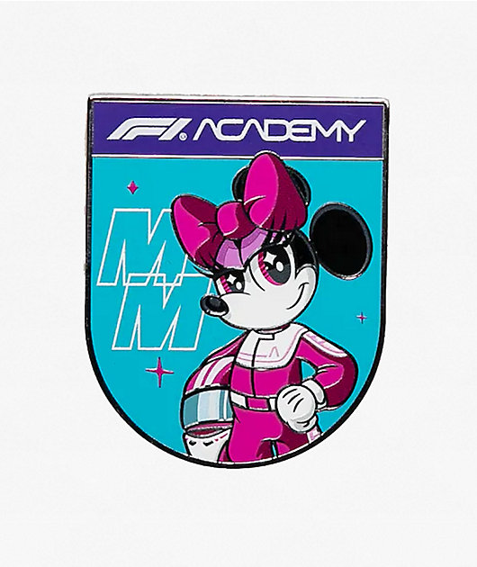 Formula 1 x Disney Minnie Crest Enamel Pin