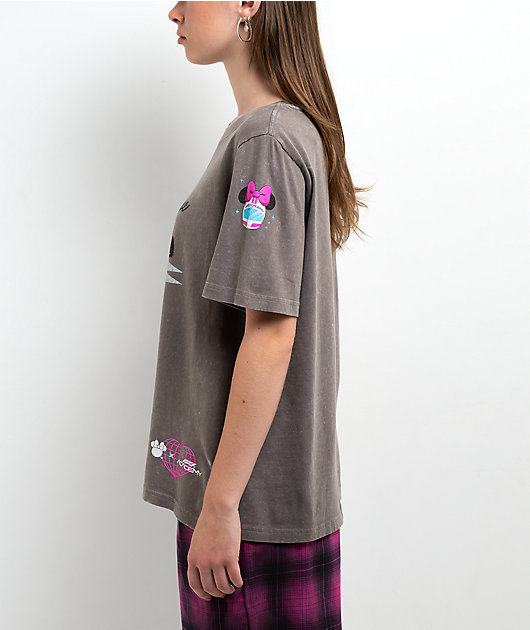 Formula 1 x Disney Signature Grey Wash T-Shirt