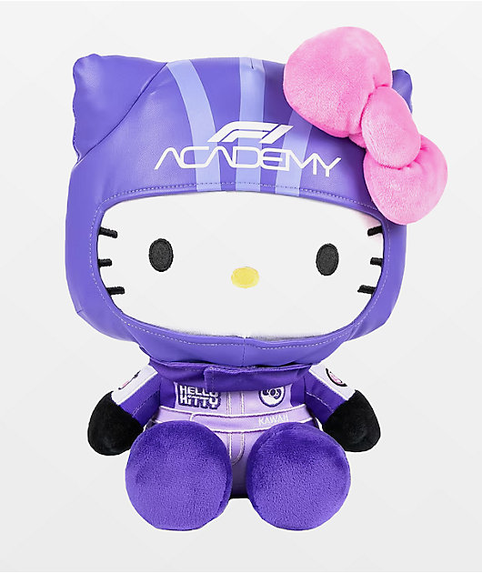Formula 1 x Hello Kitty Academy Racing Purple Plush Toy