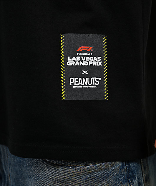 Formula 1 x Peanuts Full House Black T-Shirt