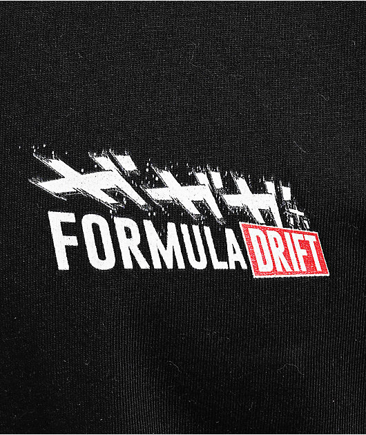 Formula Drift Hyaku Hachi Ju Black T-Shirt